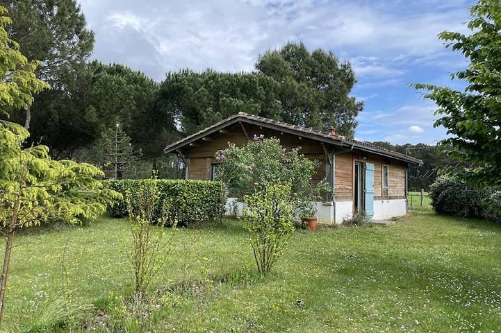 Casa de vacaciones para 4 personas, con jardín en Messanges