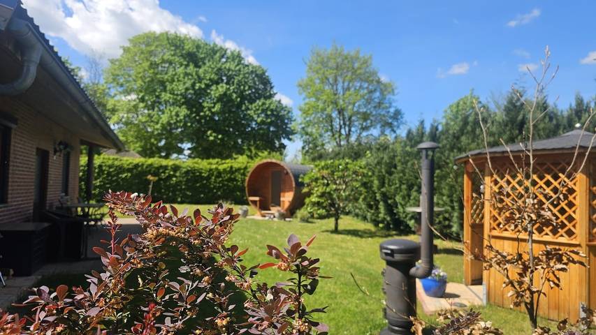 Ferienhaus für 4 Personen, mit Sauna und Garten