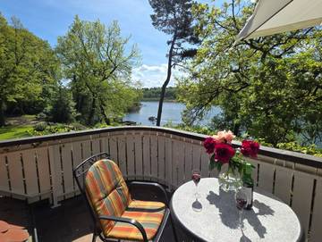 Ferienwohnung für 2 Personen, mit Garten und Seeblick in Mecklenburgische Seenplatte