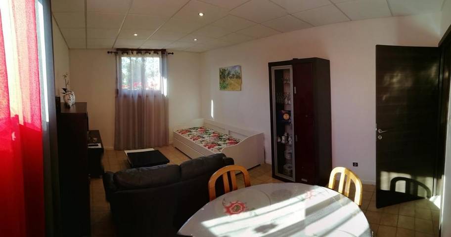 Appartement de vacances pour 4 personnes, avec Terrasse ainsi que Jardin et Vue