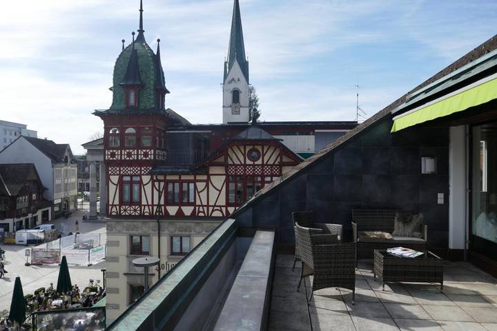 Gîte pour 8 personnes, avec Balcon ainsi que Terrasse et Vue à Dornbirn - 2