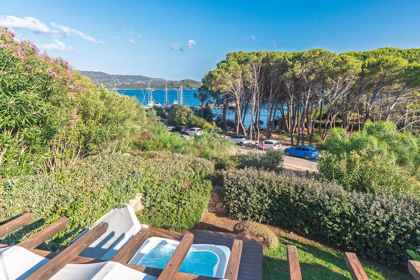 Villa 'La Conia' avec vue sur la mer, Wi-Fi et climatisation in La Conia, Arzachena