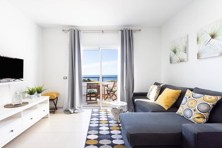 Appartement entier, Appartement de vacances pour 4 personnes avec terrasse in Bajamar, San Cristóbal de La Laguna