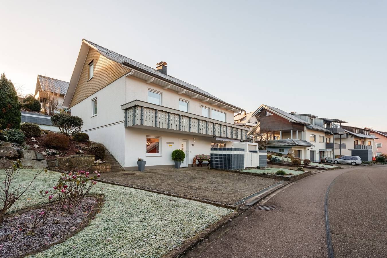 Ganze Wohnung, Apartment 'Martin Lehmann' mit Bergblick, Gemeinschaftsgarten und Wlan in Oberharmersbach, Mittlerer Schwarzwald