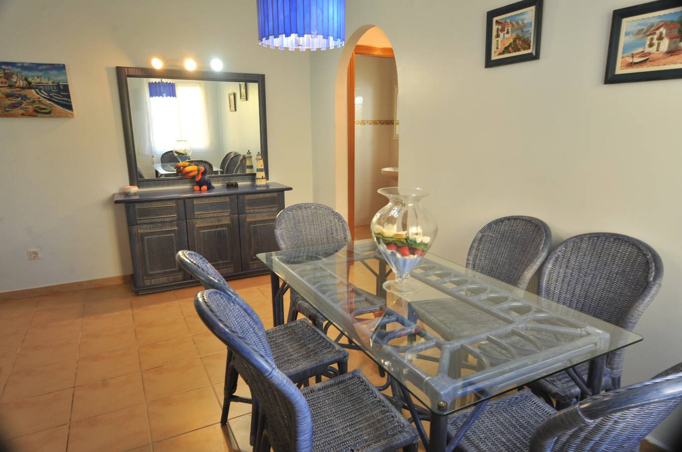 Maison de vacances pour 8 personnes avec terrasse in Alcalà de Xivert, Costa del Azahar