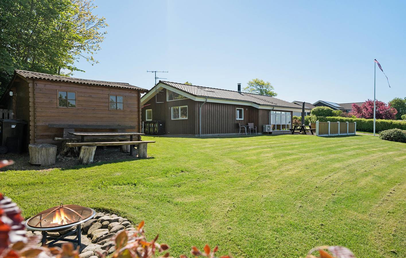 Feriehus for 6 personer med terrasse in Hjarbæk, Limfjord in Westjütland