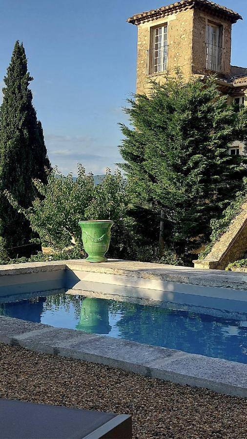 Chambre d’hôte pour 2 personnes, avec jardin et vue ainsi que piscine et terrasse à Vaison-la-Romaine - 4