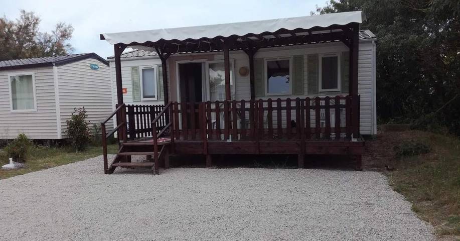 Camping pour 5 personnes, avec Terrasse et Vue