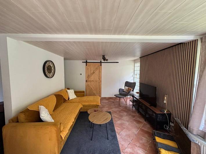 Ferienhaus für 4 Personen, mit Ausblick und Garten