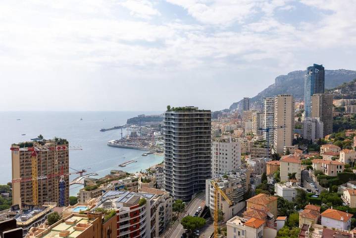 Ferienwohnung für 3 Personen, mit Balkon und Terrasse sowie Ausblick in Monte Carlo