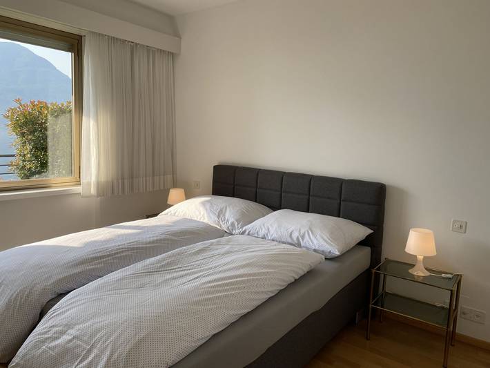 Ferienwohnung für 5 Personen, mit Seeblick und Ausblick sowie Terrasse in Brissago - 3