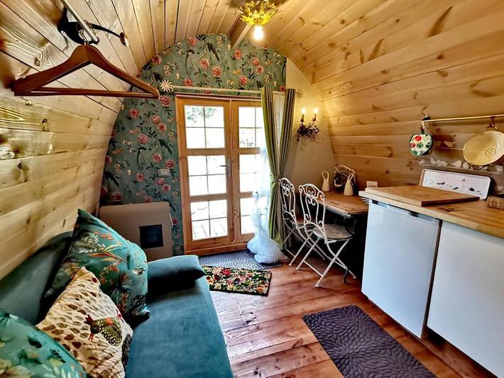 Location de vacances pour 4 personnes, avec jardin et vue à Apricale