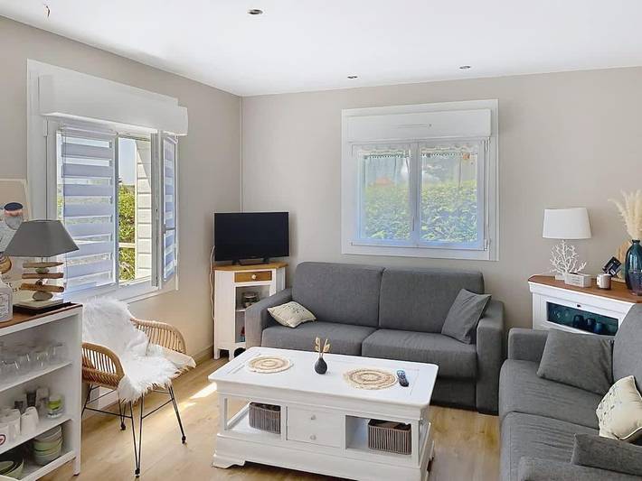 Location de vacances pour 6 personnes, avec terrasse et jardin dans Utah-Beach - 2
