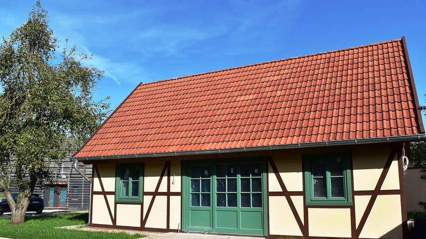 Ferienhaus für 3 Personen, mit Terrasse und Sauna, mit Haustier in Sternberger Seenlandschaft