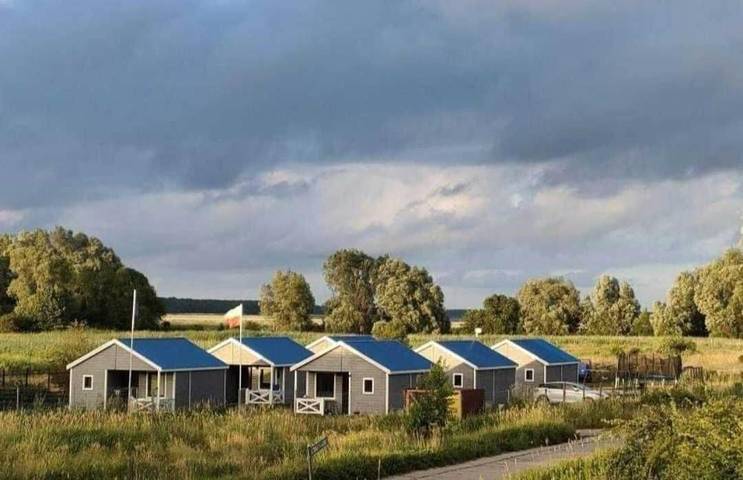 Chalet für 7 Personen, mit Terrasse und Garten, mit Haustier