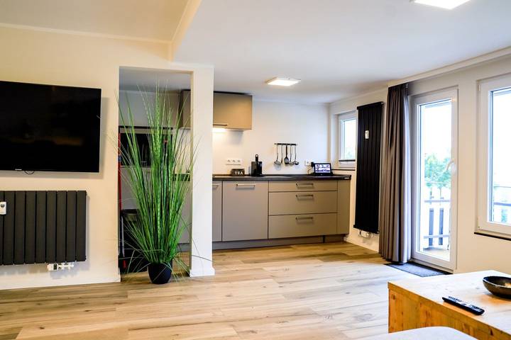 Ferienwohnung für 4 Personen, mit Garten und Ausblick, mit Haustier in Winterberg