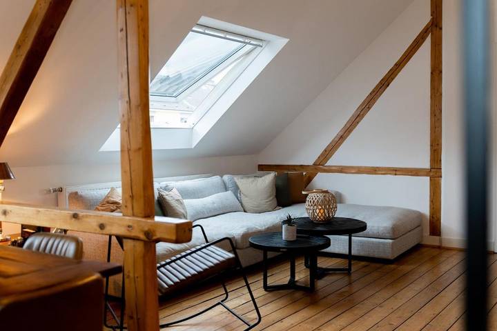 Gîte pour 6 personnes, avec balcon et vue à Duisbourg