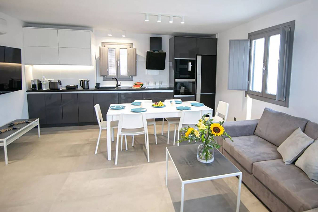 Vakantiehuis voor 6 personen met terras in Santorini