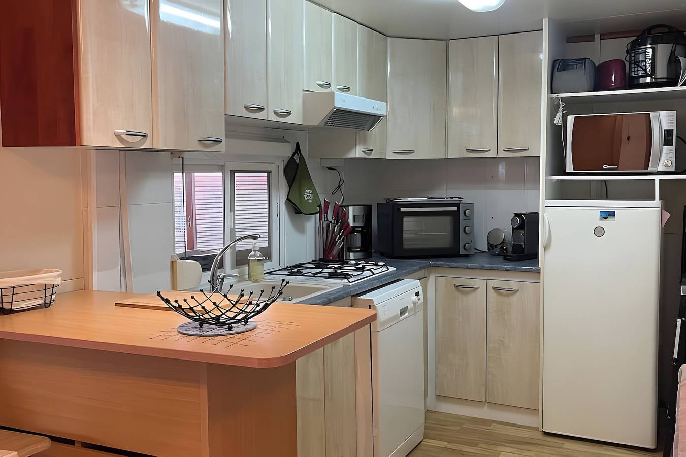 Chalet Bungalow met 2 Slaapkamers voor 5 Personen in de Cevennen in Saumane, Cevennen