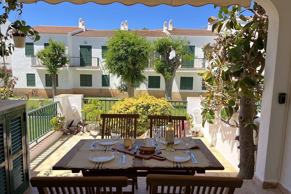 Entire apartment, Large terrace and community pool Son Parc in Son Parc, Es Mercadal