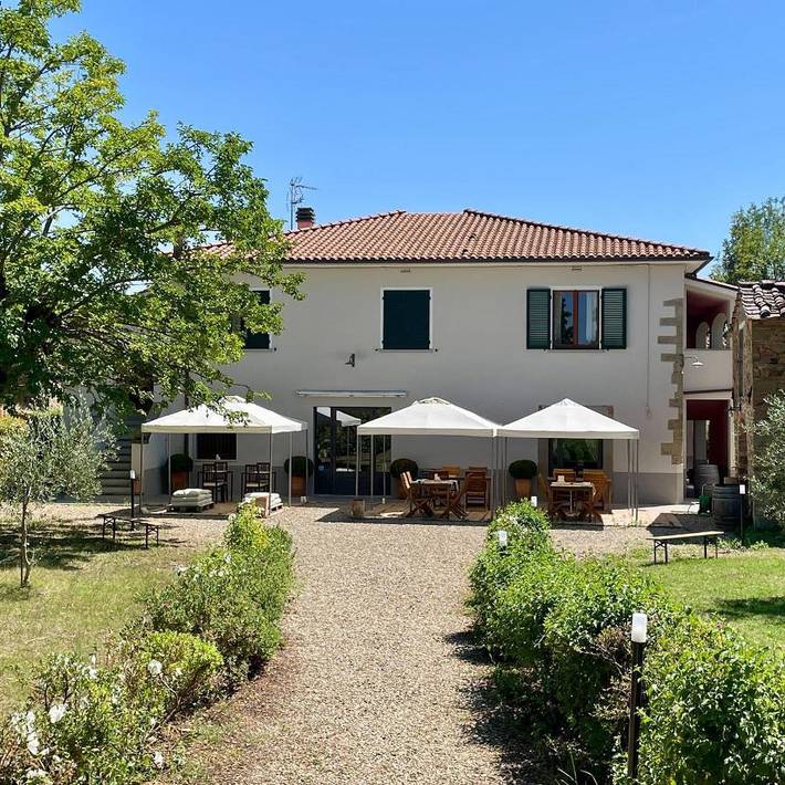 B&B für 3 Personen, mit Ausblick und Garten, mit Haustier in Arezzo