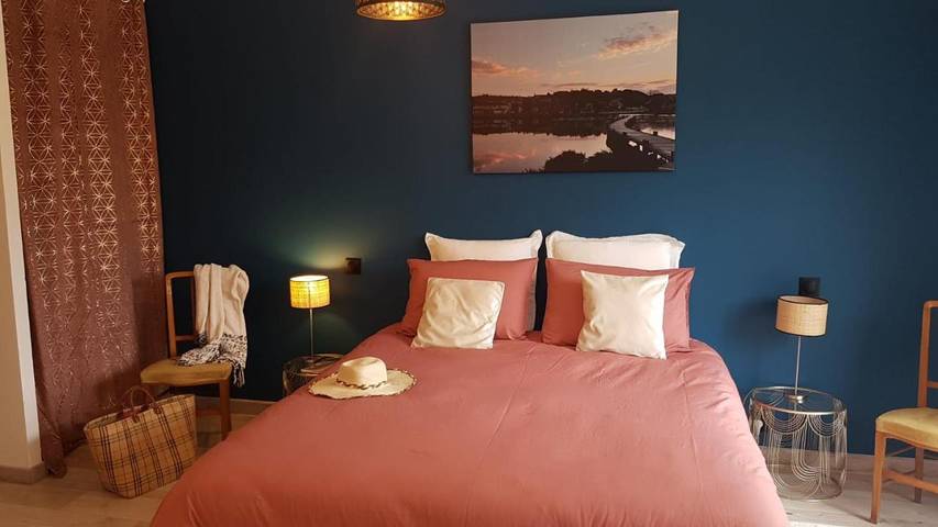 Appartement de vacances pour 2 personnes, avec jardin et piscine
