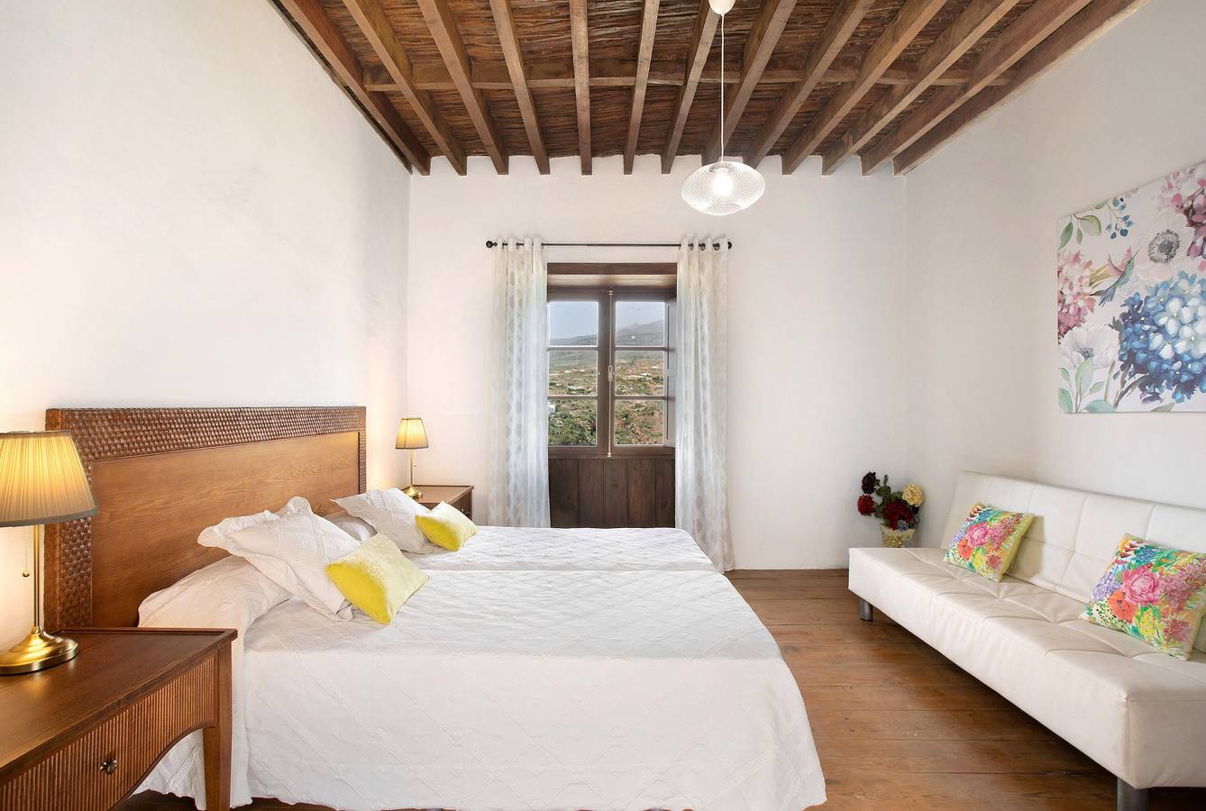 Ferienhaus "Villa Esperanza" mit Bergblick, privater Terrasse und Wlan in Arico Viejo, Arico