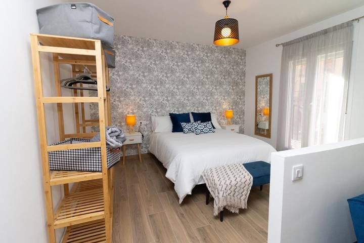 Apartamento de vacaciones para 3 personas, con vistas y jardín - 1