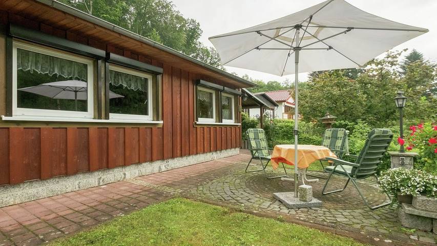 Ferienhaus für 4 Personen, mit Terrasse und Garten in Naturpark Südharz