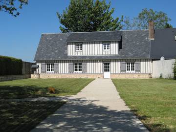Gîte pour 6 personnes, avec jardin et terrasse en Normandie