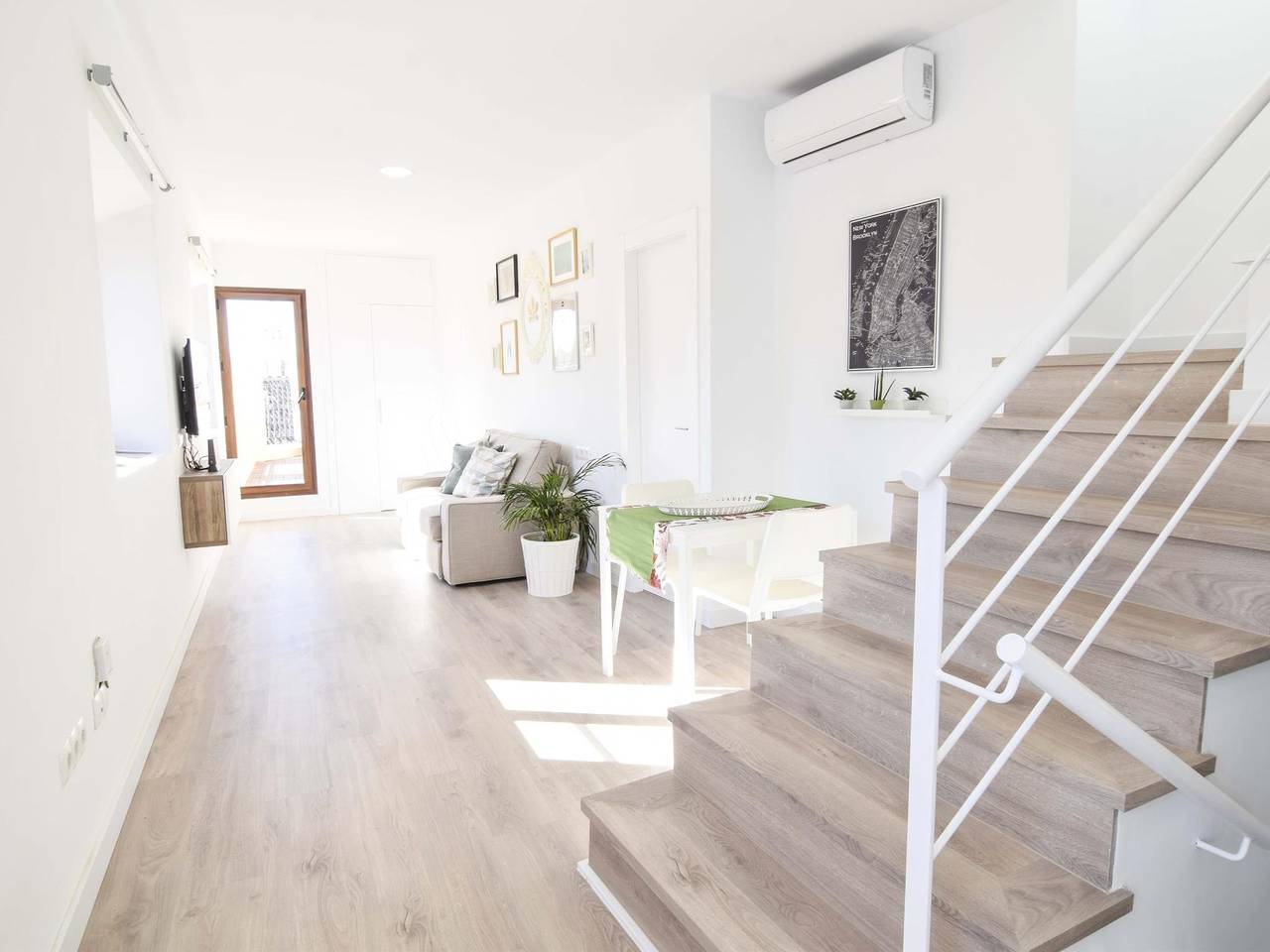 Studio entier, Studio pour 3 personnes avec terrasse in Malaga Centro Historico, Malaga