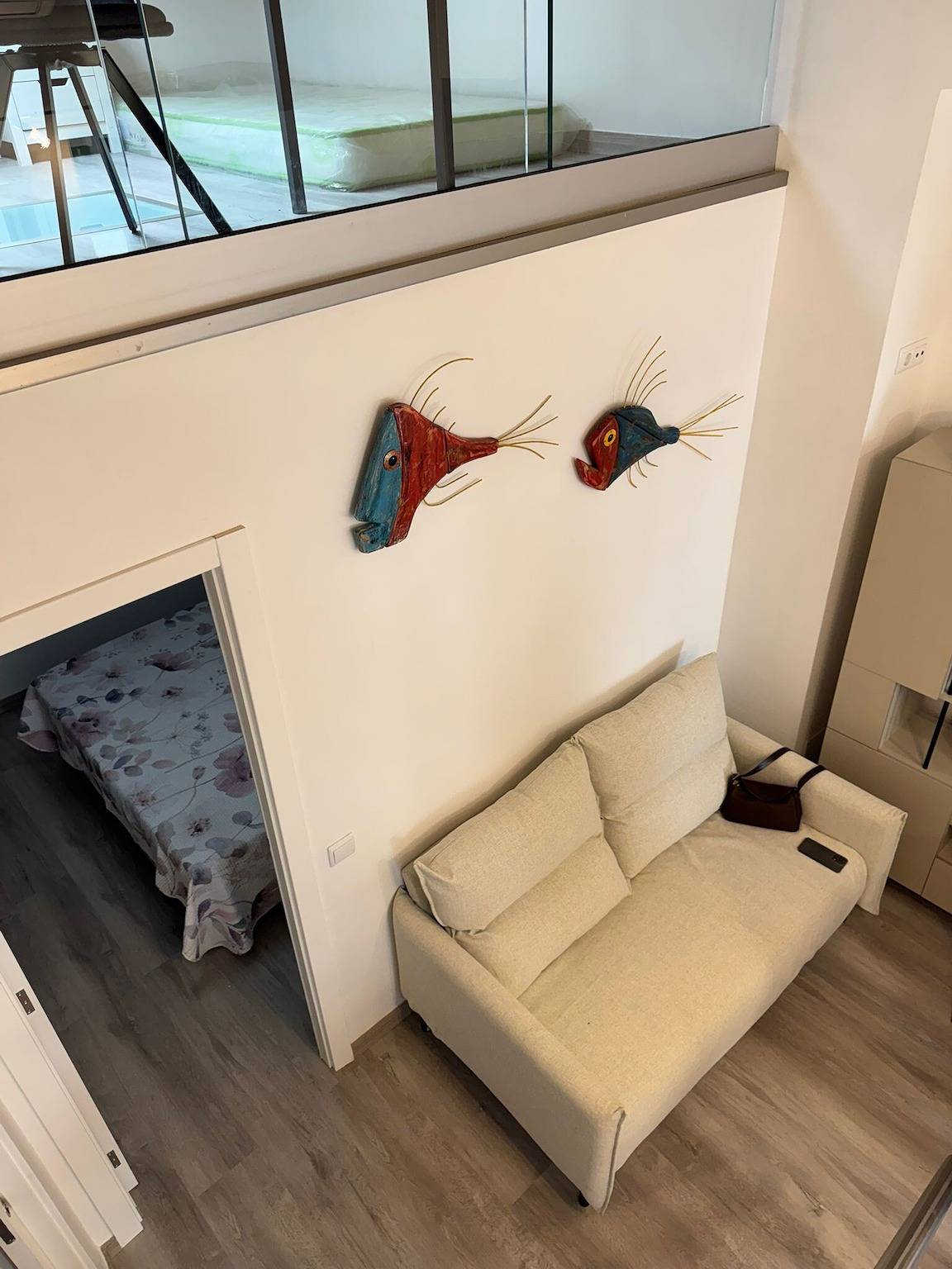 Ganzes Studio, Studio-Apartment 'Estúdio Olhão' mit Klimaanlage in Olhão, Parque Natural da Ria Formosa