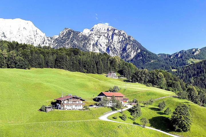 Bauernhof für 4 Personen, mit Terrasse und Garten in Schönau am Königssee