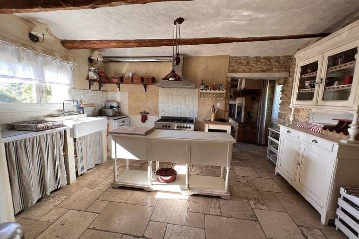 Maison de campagne pour 12 personnes, avec Jardin dans le Gard - 2