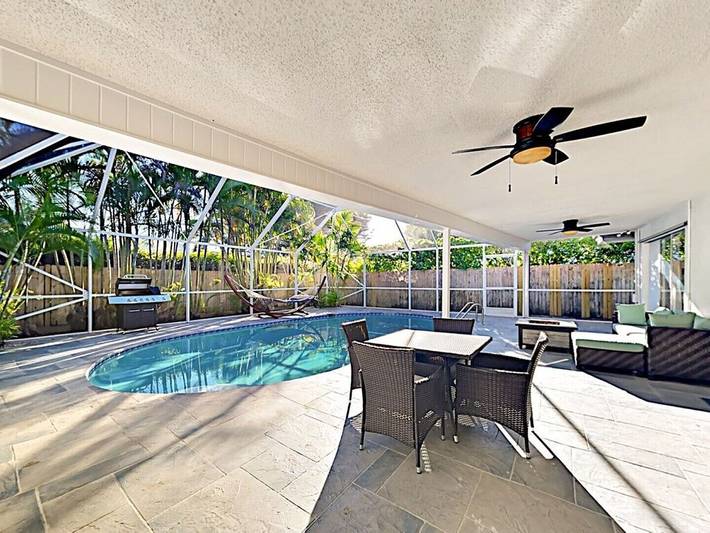 Vacation rental for 8 people, with terrace in Singer Island