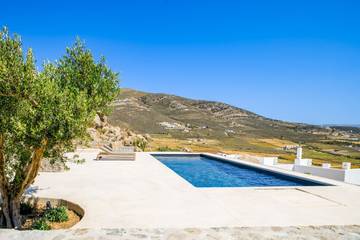 Villa für 4 Personen, mit Terrasse und Garten auf Naxos