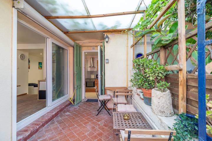 Lägenhet för 3 Personer, med Trädgård i Cannes