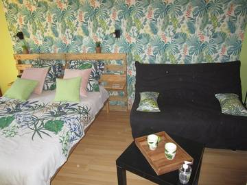 Chambre d’hôte pour 4 personnes, avec jardin à Ploudalmézeau