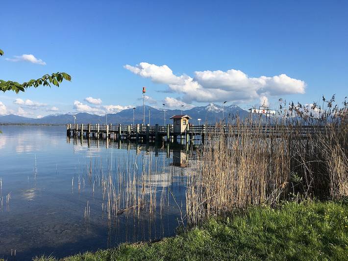 Ferienwohnung für 3 Personen, mit Balkon in Übersee - 4