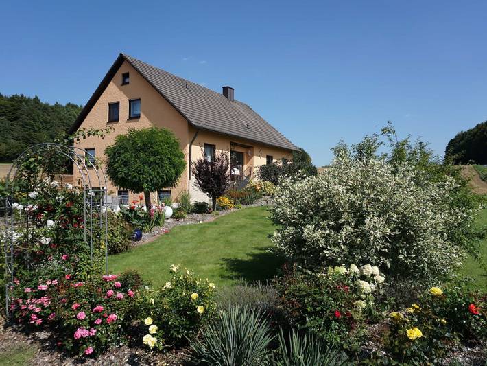 Ferienwohnung für 4 Personen, mit Balkon und Garten in Wiesenttal
