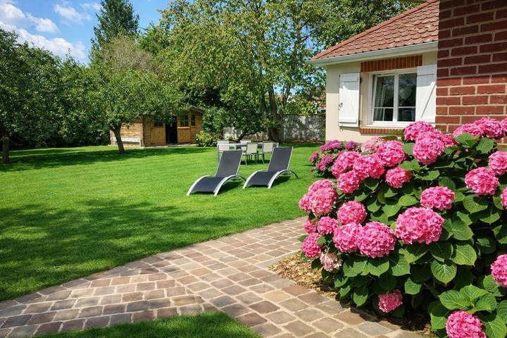 Maison d’hôte pour 4 personnes, avec Terrasse ainsi que Jardin et Vue dans le Pas-de-Calais