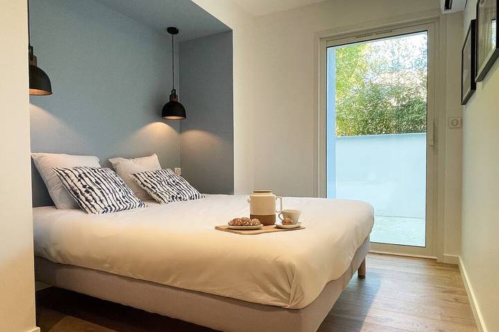 Gîte pour 6 personnes, avec jacuzzi ainsi que terrasse et sauna dans Plage des Estagnots - 3