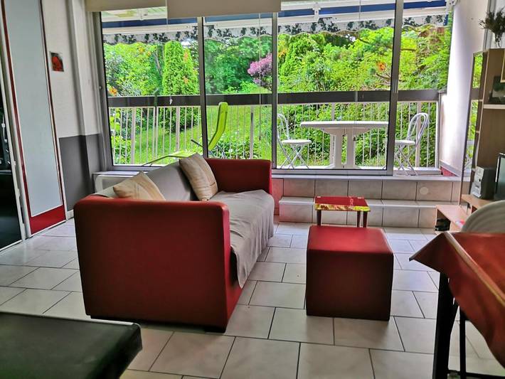 Appartement de vacances pour 2 personnes, avec Balcon ainsi que Terrasse et Vue