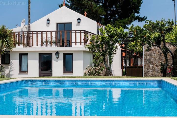 Aluguel de quarto para 2 pessoas, com Terraço e Jardim e ainda Piscina and Vista em Estarreja