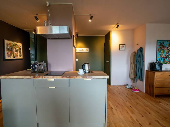 Ganze Wohnung, Studio de l'artist in Vully-les-Lacs, Lake Neuchâtel