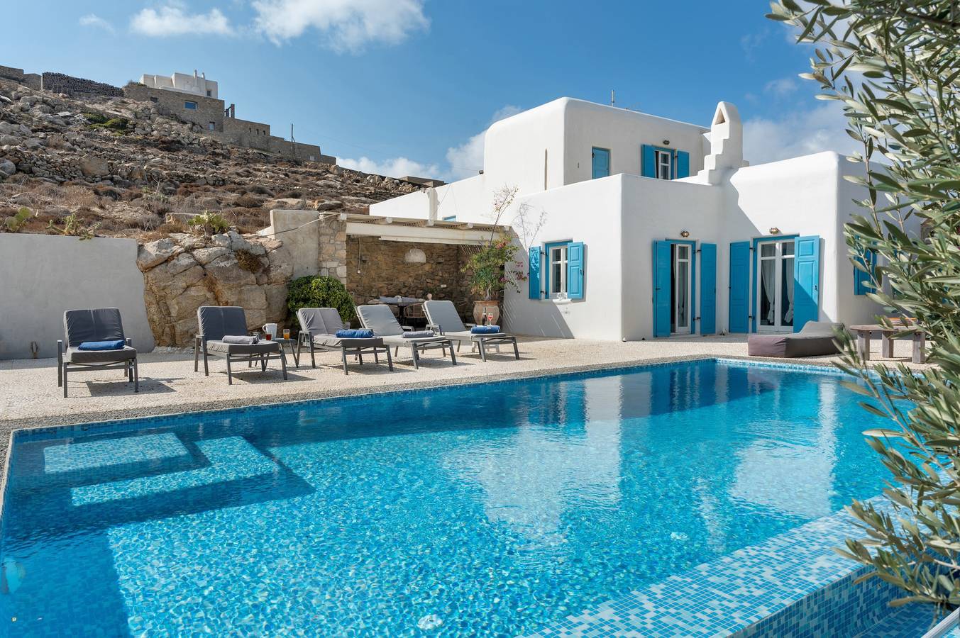 Villa Con Piscina per 8 Persone in Mykonos, Cicladi