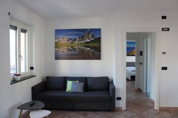 Gîte pour 6 personnes, avec balcon et vue dans Nus