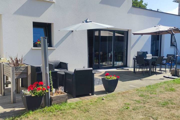 Maison de vacances pour 4 personnes, avec jardin et jacuzzi, animaux acceptés à Trébeurden