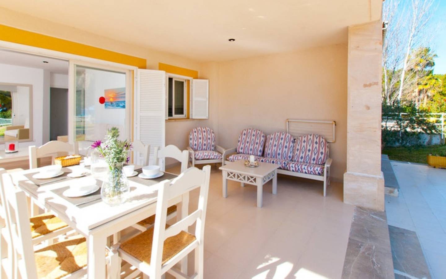 Ganze Wohnung, Ferienwohnung "Sun Of The Bay Vidalba-Bloq2 Apto 2" mit Meerblick, privater Terrasse und Wlan in Playa de Alcúdia, Alcúdia