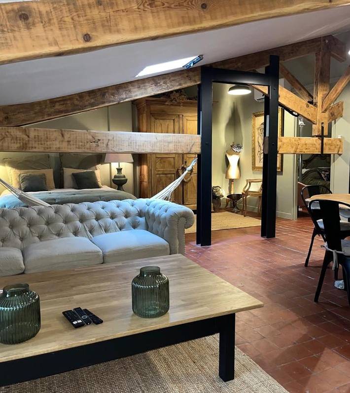 Chambre d’hôte pour 2 personnes, avec jardin et vue à Cavaillon - 4